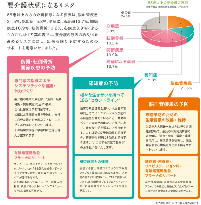 要介護になるリスク